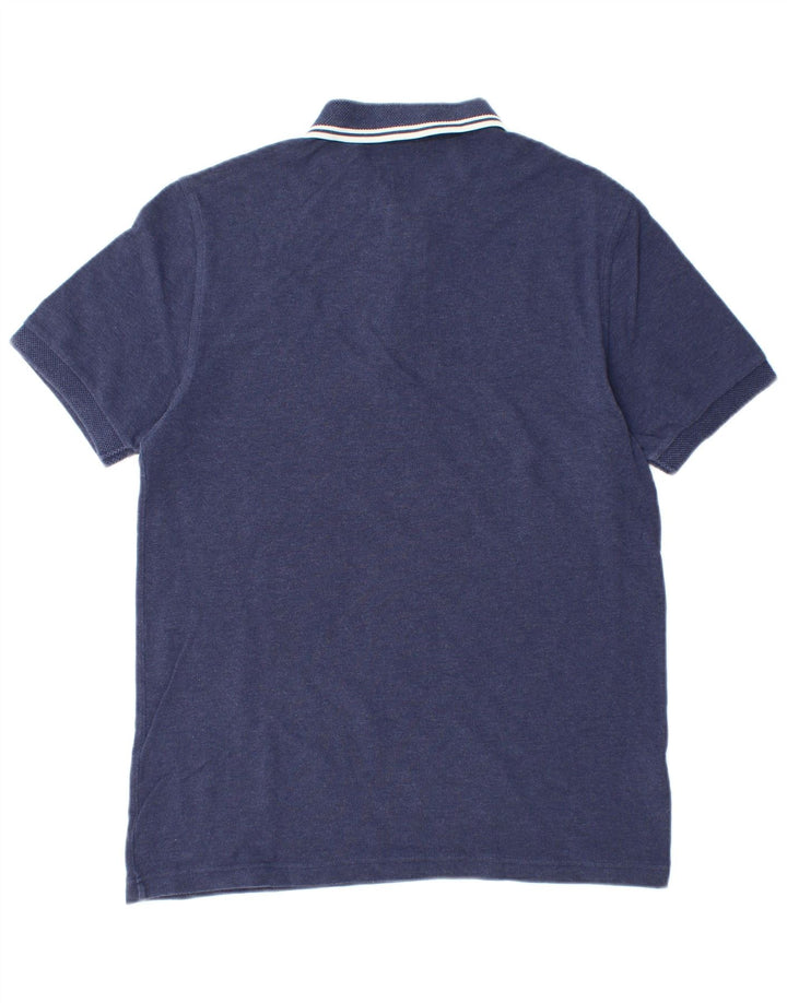 FRED PERRY Tricou polo pentru bărbați, bumbac, albastru bleumarin mediu