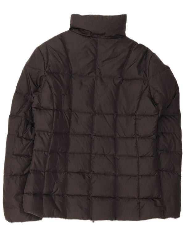 Jachetă căptușită Benetton pentru femei UK 14 Medium Black Nylon