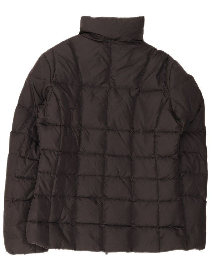 Jachetă căptușită Benetton pentru femei UK 14 Medium Black Nylon