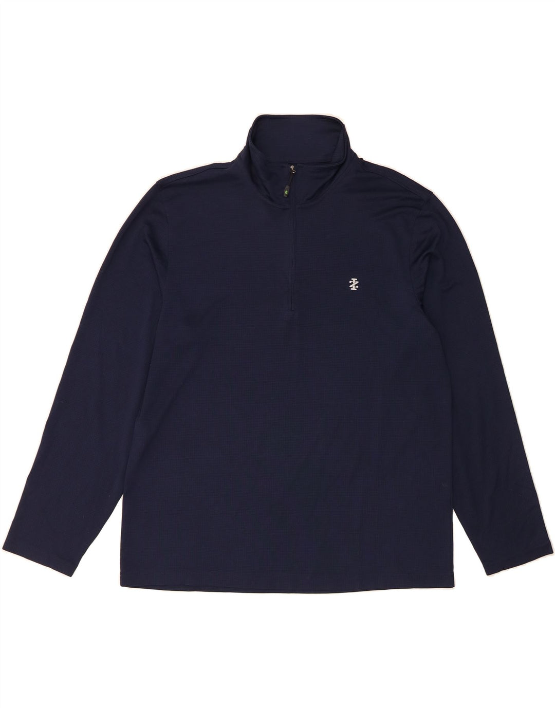 IZOD Mens Zip Neck Pullover Tracksuit Top XL Navy Blue Vintage Izod and Second-Hand Izod from Messina Hembry 