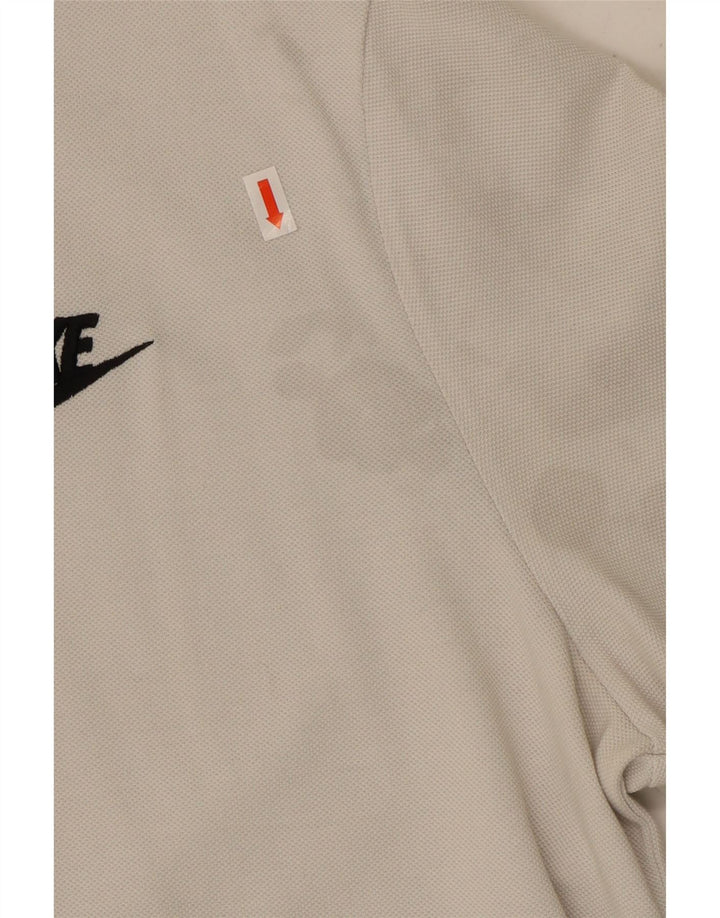 Tricou polo pentru bărbați NIKE XL, bumbac alb