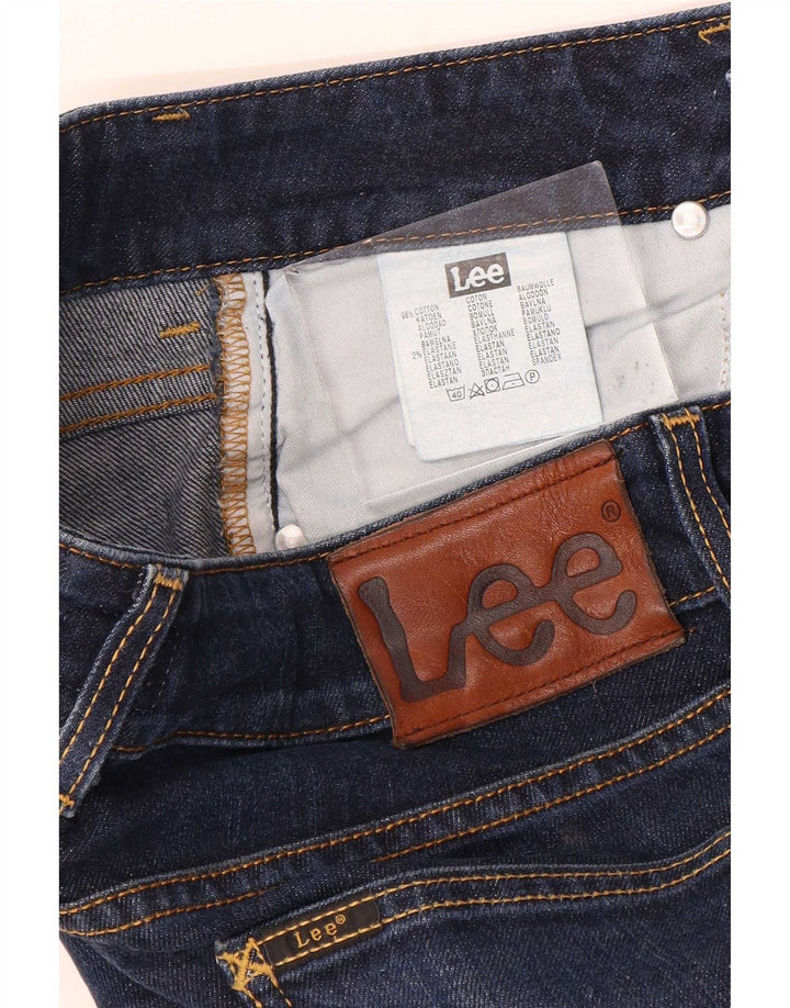 Blugi Lee pentru femei Amy Slim W27 L30 Bumbac bleumarin