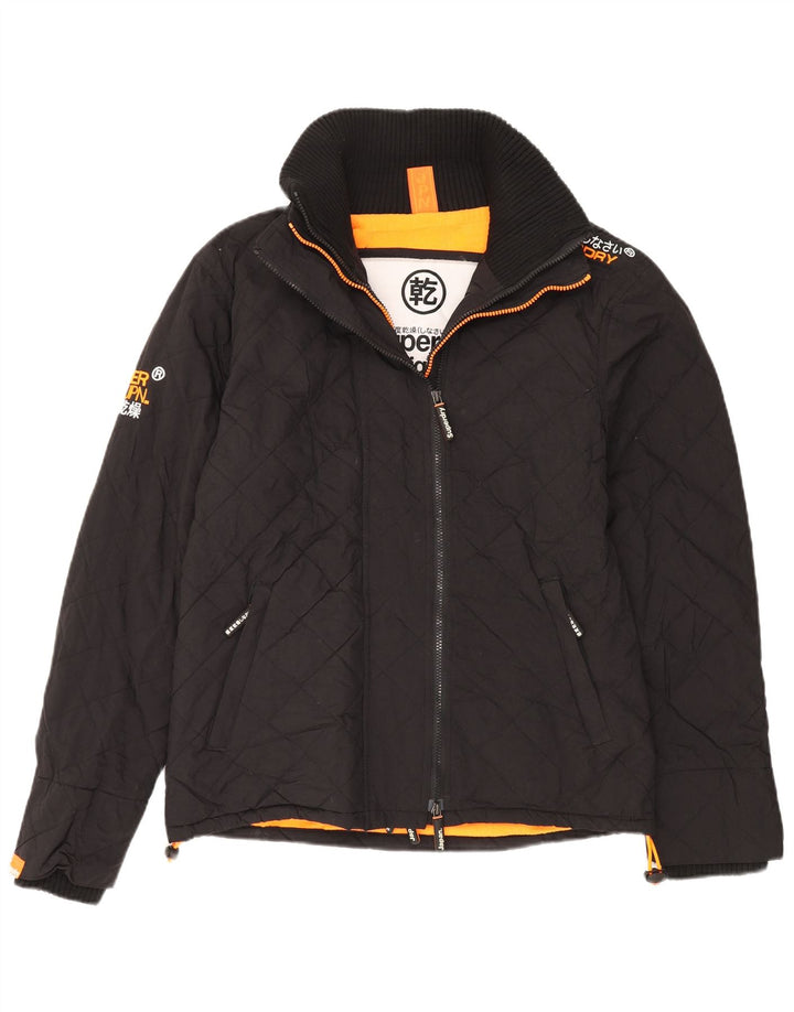 Jachetă Windbreaker pentru femei The Windcheater Superdry UK 16 Large Black