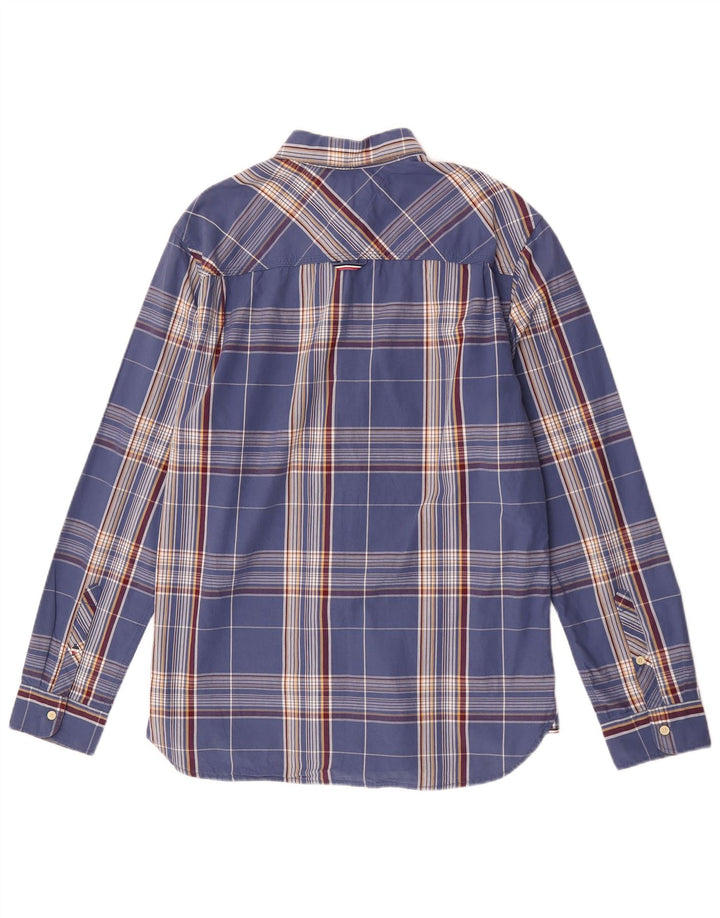 Cămașă pentru bărbați Tommy Hilfiger, cu ajustare normală, mare, albastru, din bumbac