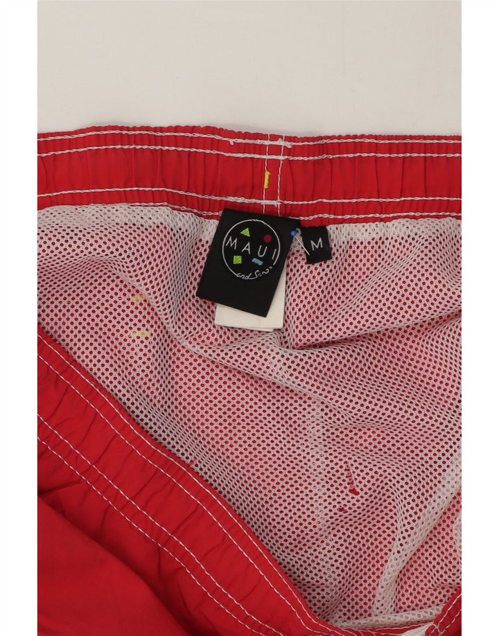 Pantaloni scurți de înot pentru bărbați Maui and Sons, poliamidă roșie medie