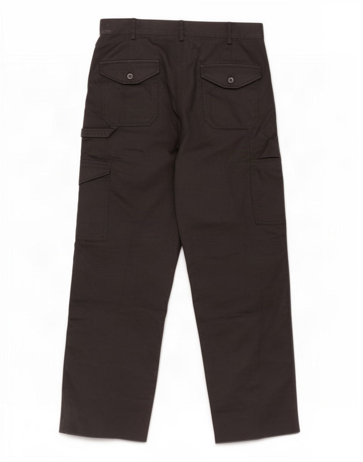 Pantaloni cargo dritti pentru bărbați Dickies W34 L29 poliester negru