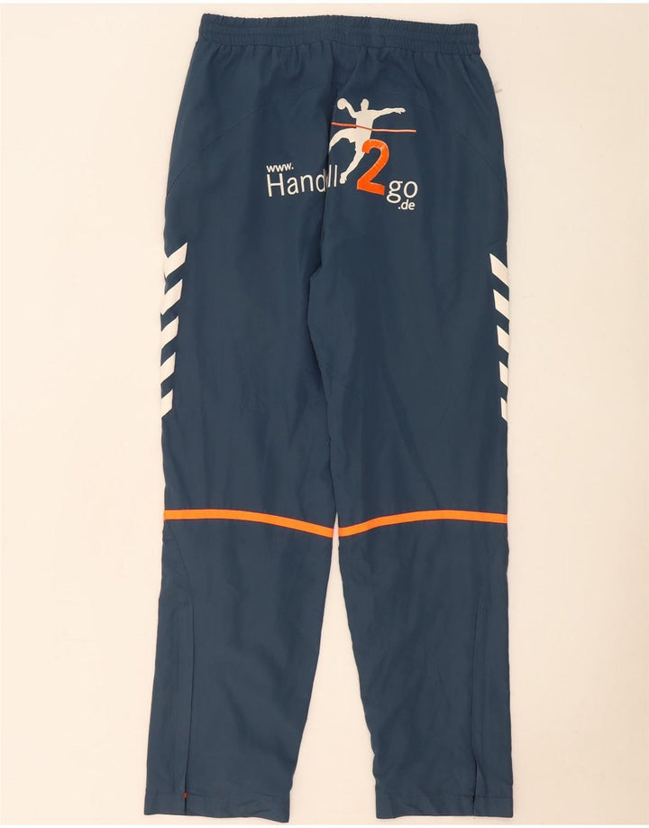 Pantaloni de trening grafic Hummel pentru bărbați, medii, bleumarin, color block