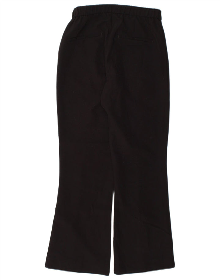 Pantaloni casual pentru femei Bootcut Zara Mici L26 L26 Poliester negru
