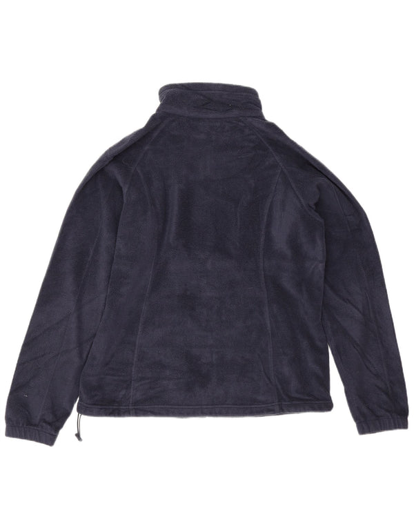 Jachetă fleece Columbia pentru femei UK 16, mare, albastru, poliester
