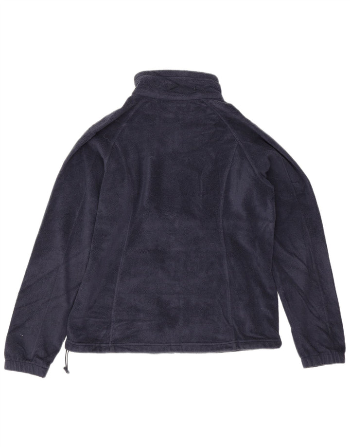 Jachetă fleece Columbia pentru femei UK 16, mare, albastru, poliester
