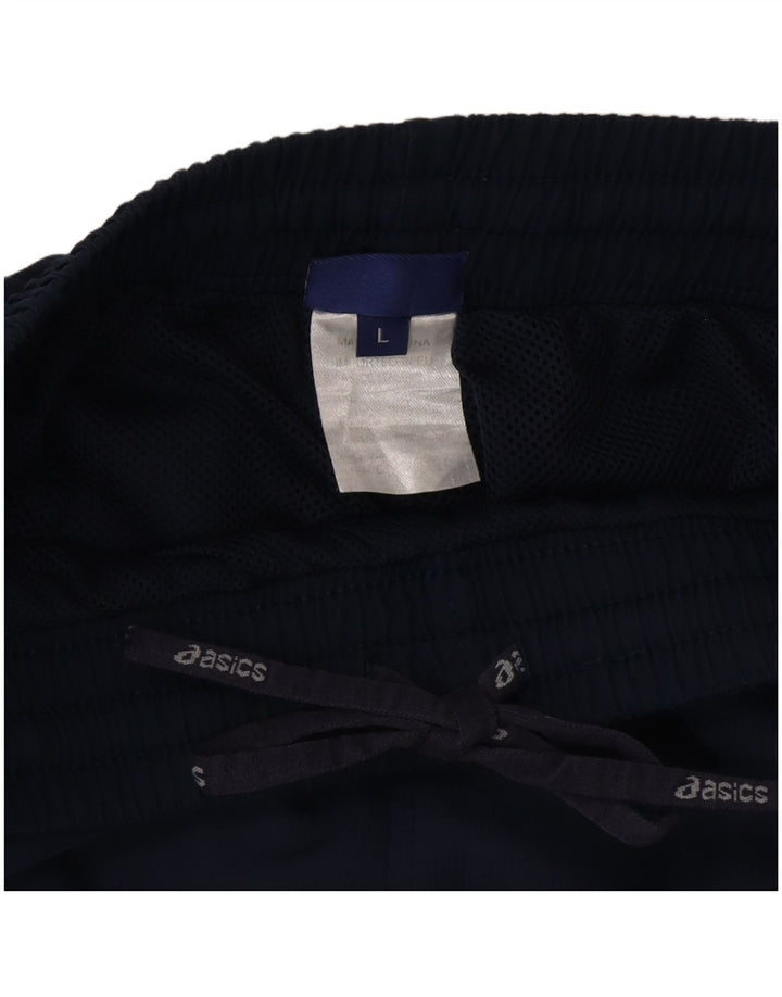 Pantaloni scurți sport Asics pentru bărbați, mari, bleumarin, poliester