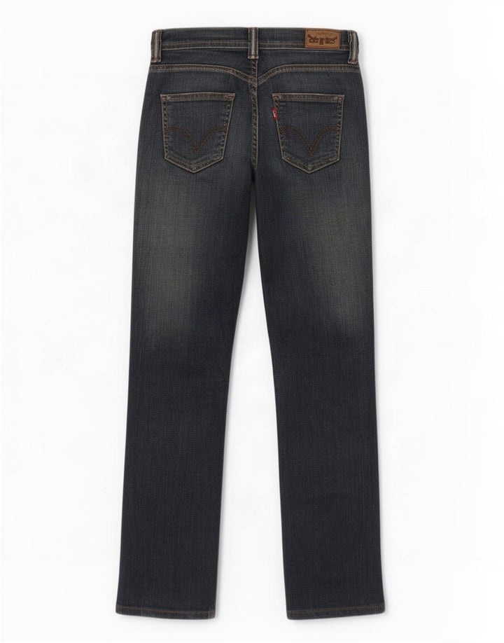 Blugi drepti pentru femei Levi's W28 L34 Bumbac albastru
