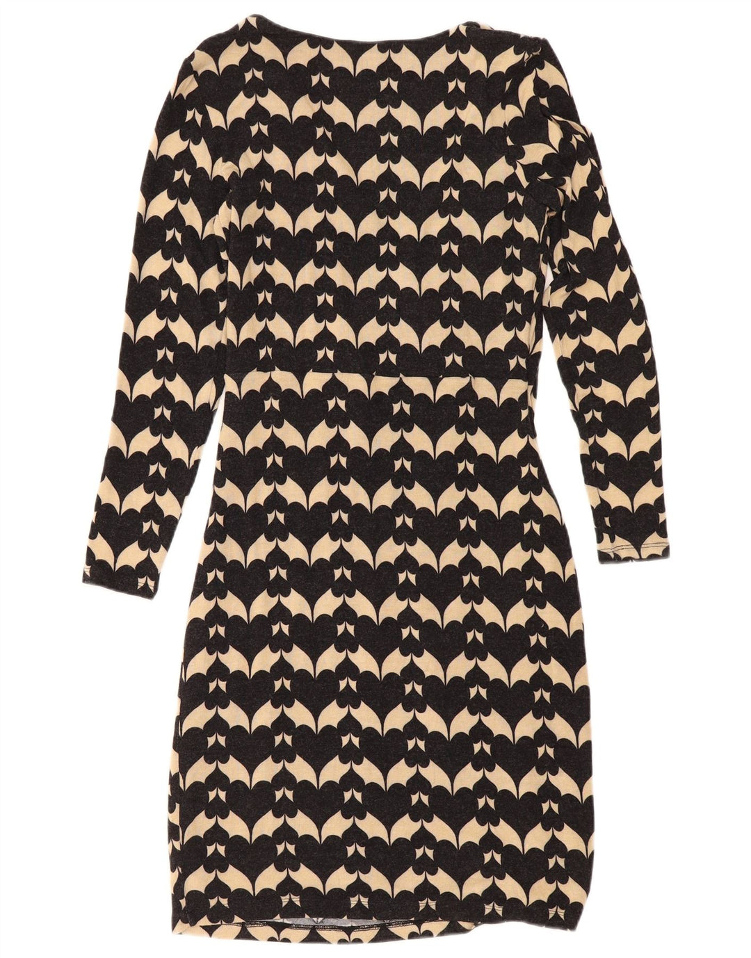 Rochie teacă cu model abstract pentru femei Phase Eight UK 12 Medium Black