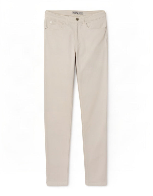 Blugi skinny dama Zara EU 38 Mici L28 L27 Alb