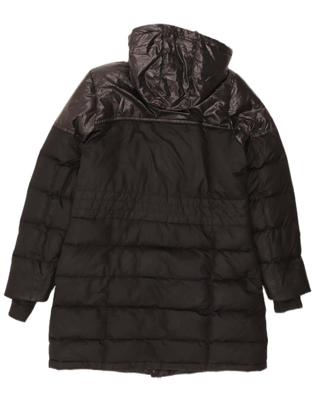 Palton căptușit pentru femei ADIDAS UK 16/18, mare, negru, poliester