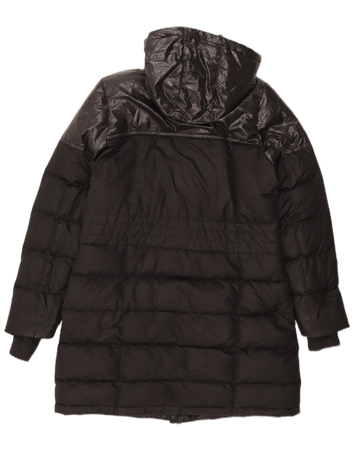 Palton căptușit pentru femei ADIDAS UK 16/18, mare, negru, poliester