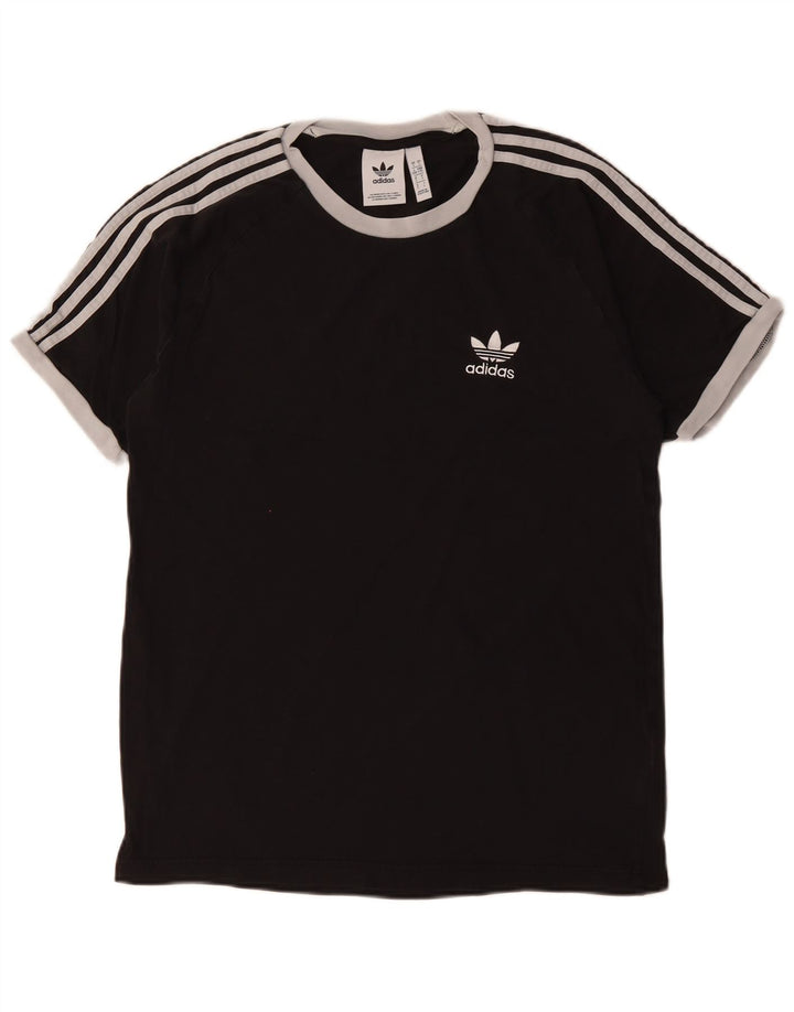 Tricou pentru bărbați ADIDAS Top mare din bumbac negru