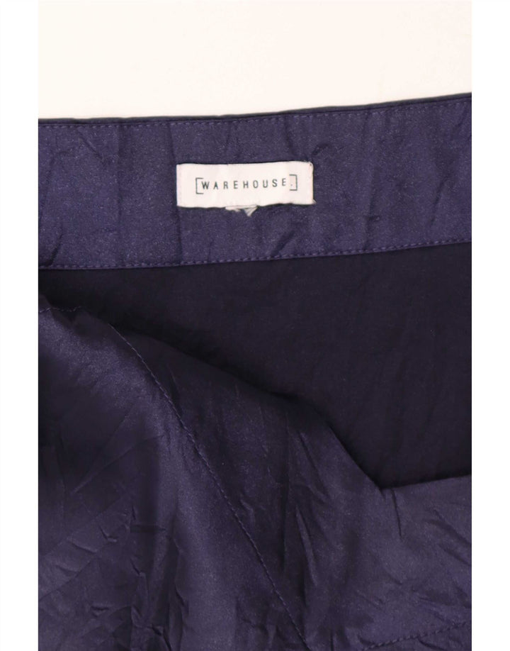 Warehouse Womens Cami Top UK 12 Medium Bleumarin Blue