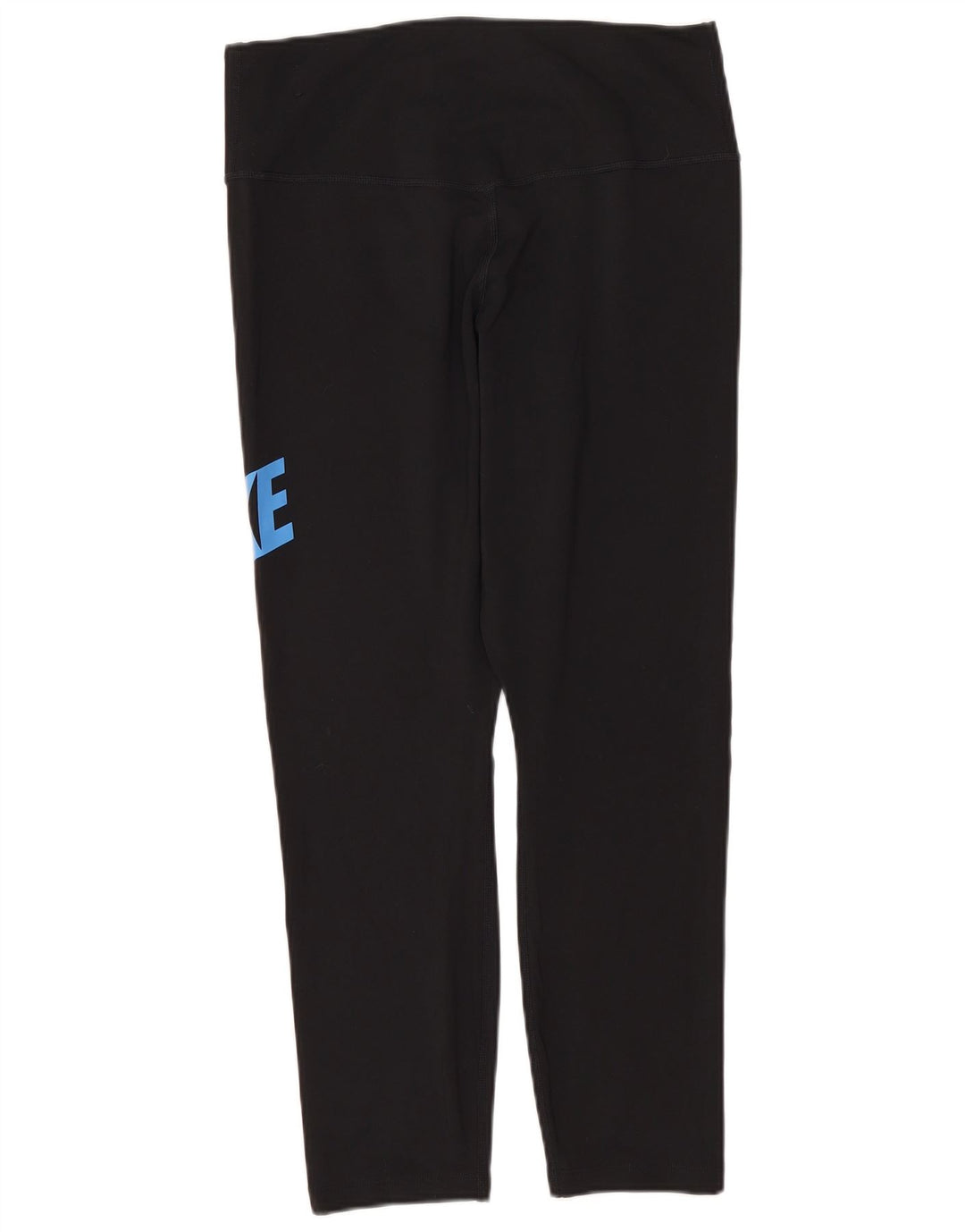 Leggings Nike Dri Fit Graphic Capri pentru femei UK 12 Poliester mediu negru