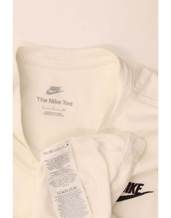 Tricou pentru bărbați Nike Top mic din bumbac alb