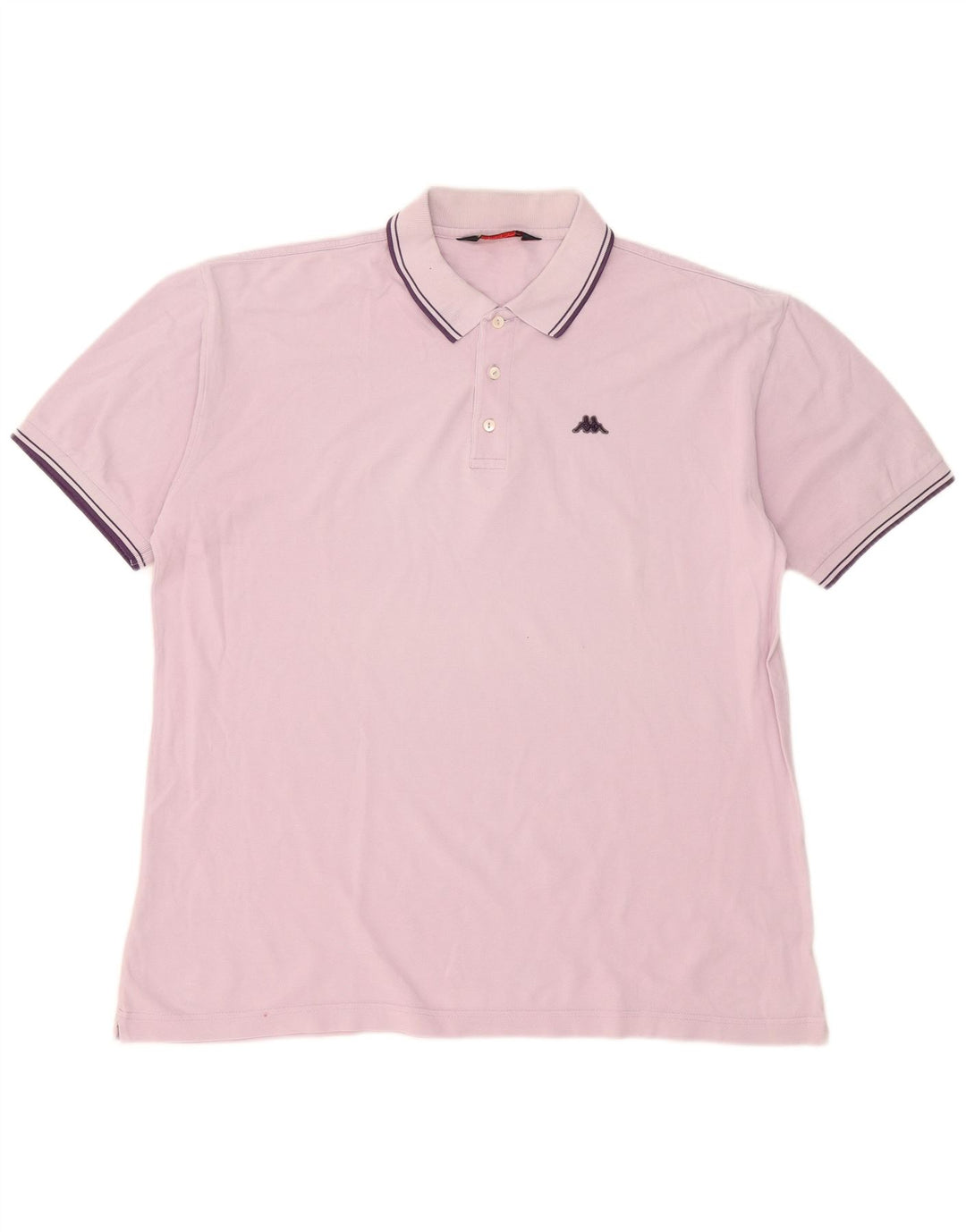 Cămașă polo pentru bărbați Kappa 2XL bumbac roz