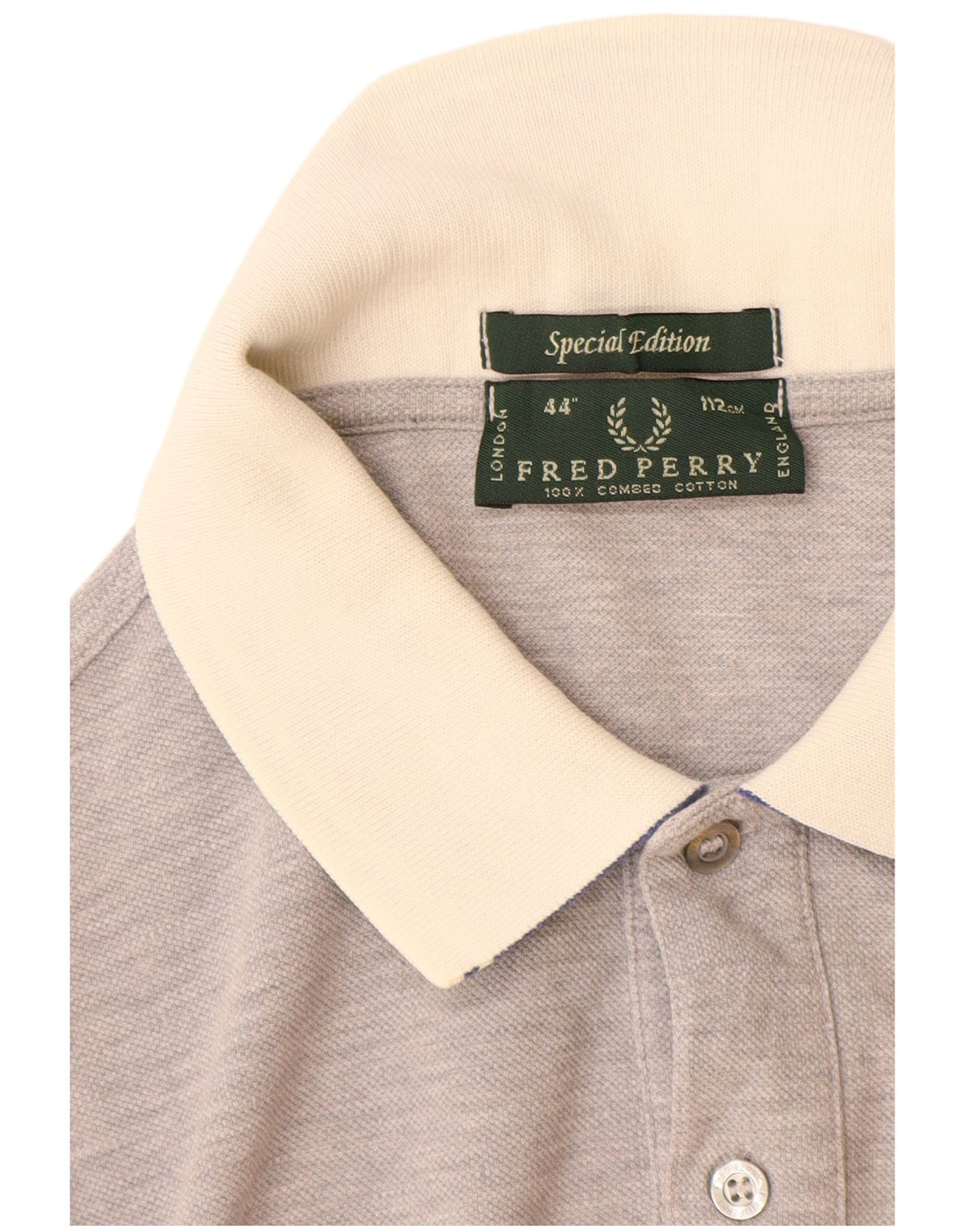FRED PERRY Tricou polo pentru bărbați, bumbac, gri mediu