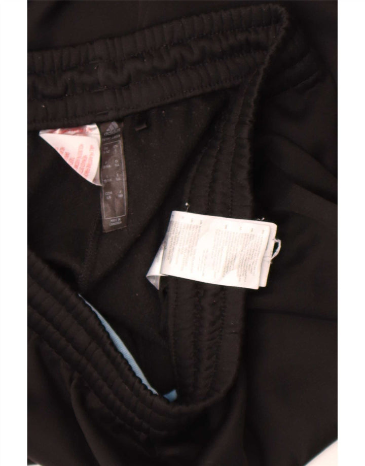 Pantaloni de trening Adidas băieți MESSI 13-14 ani poliester negru
