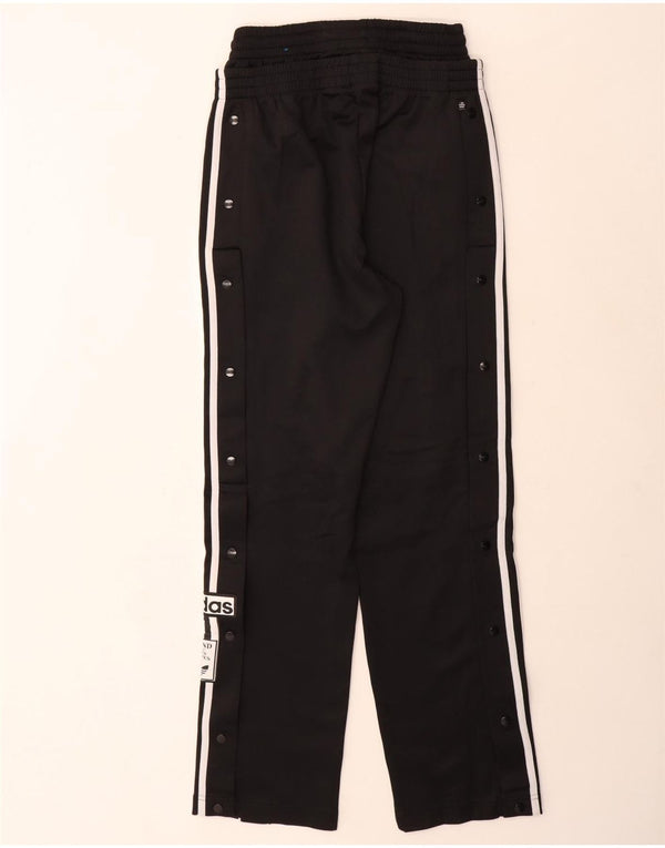Pantaloni de trening cu grafic pentru femei Adidas UK 4/6 XS bumbac negru