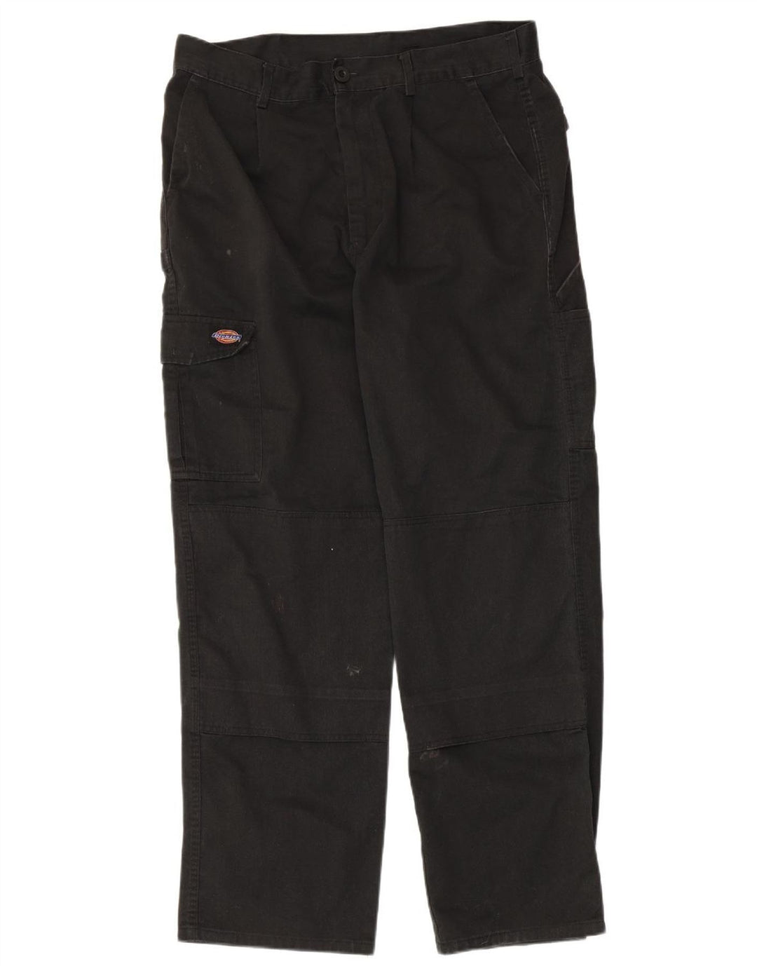 Pantaloni cargo drepti pentru bărbați Dickies Redhawk W36 L30 poliester negru