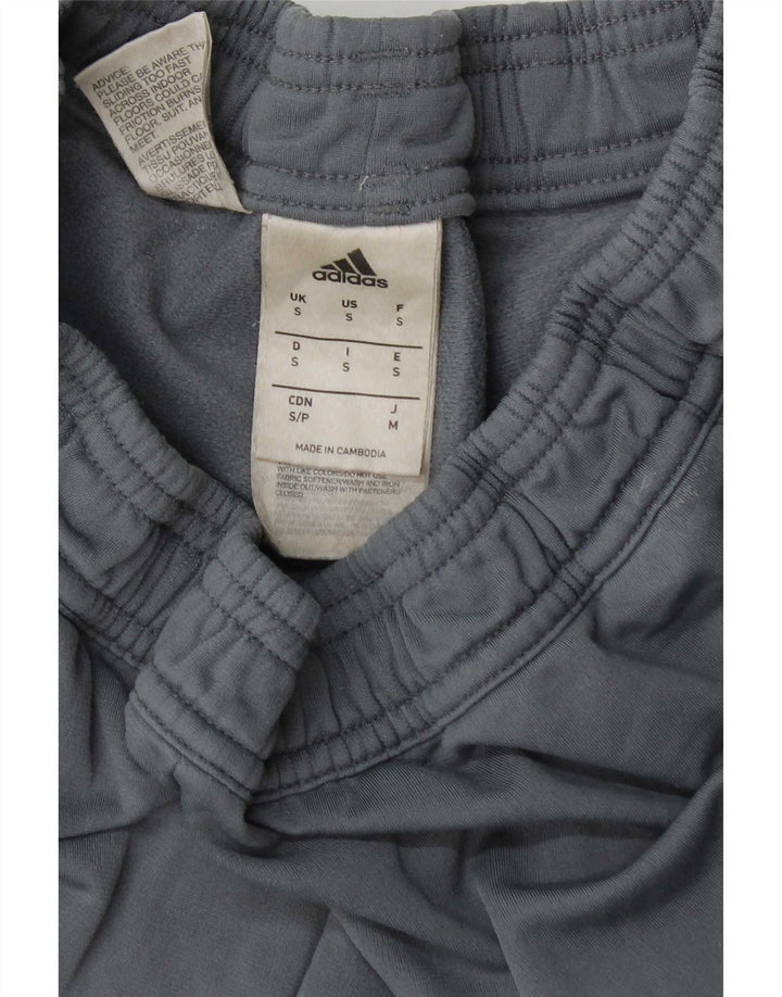Pantaloni de trening Adidas pentru bărbați, poliester, gri mic