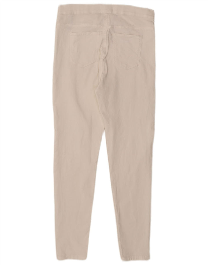 Blugi jegging pentru femei Marks & Spencer UK 12 Medium L32 L28 Bumbac alb