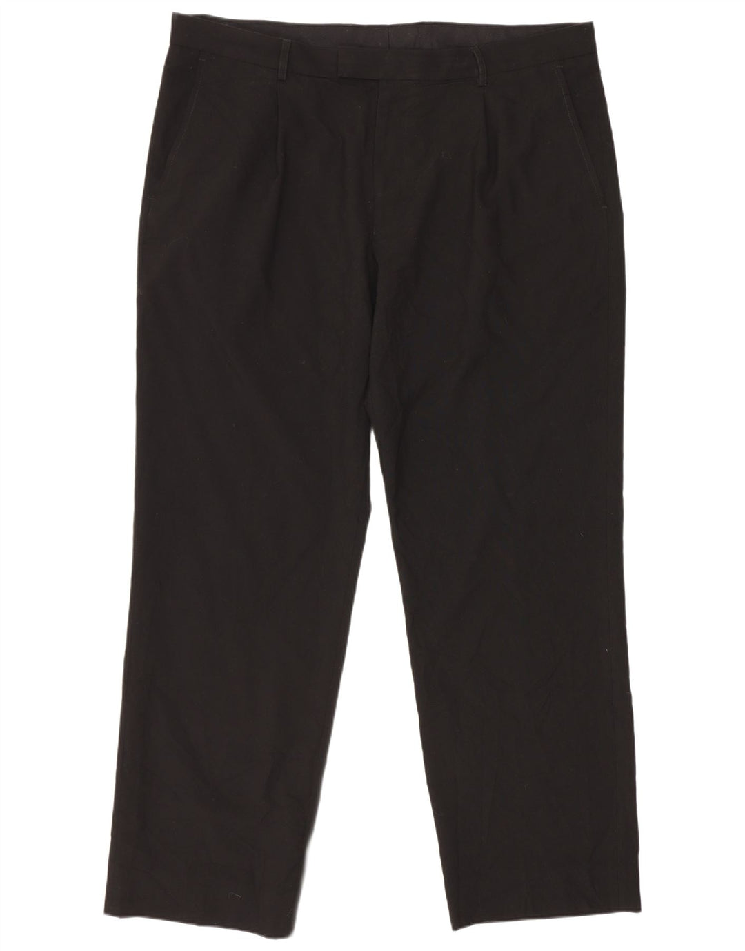 Marks & Spencer Pantaloni drepți pentru bărbați L39 L31 Poliester negru