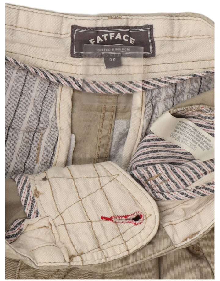 Pantaloni scurți chino pentru bărbați Fat Face W28 Medium Khaki Bumbac