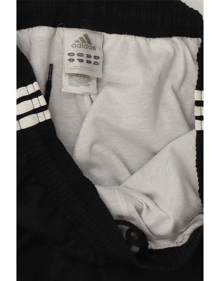 Pantaloni de trening Adidas pentru bărbați Joggeri poliester mediu negru