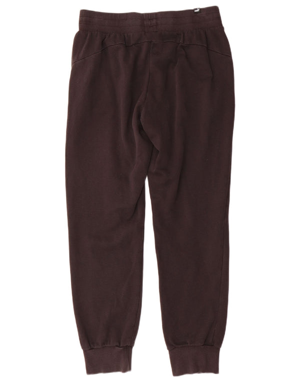 Pantaloni de trening Puma pentru femei Joggeri UK 12 Bumbac mediu negru