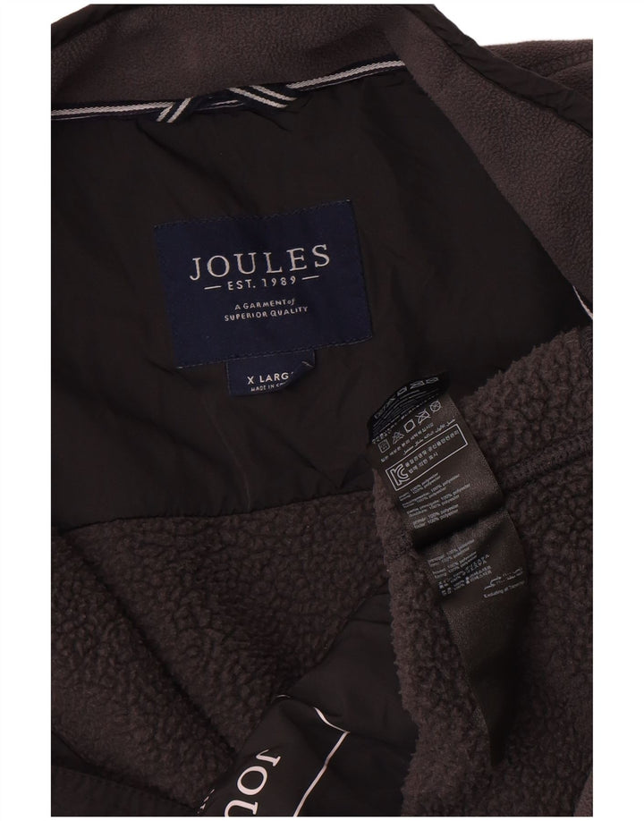 Jachetă fleece pentru bărbați Joules UK 42 XL Gri poliester color bloc