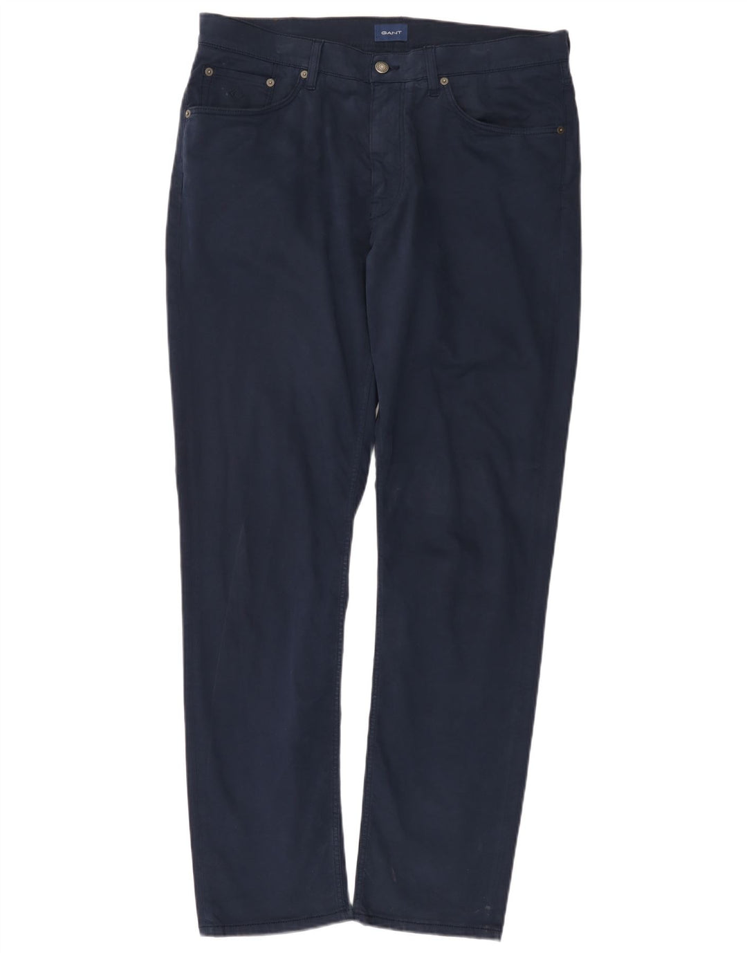 Pantaloni casual pentru bărbați GANT Hayes Slim L36 L34 Bumbac bleumarin