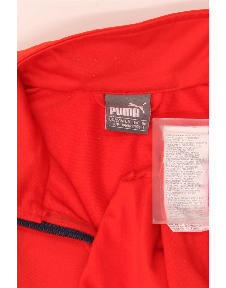 Jachetă pentru trening Puma pentru bărbați, poliester roșu mic