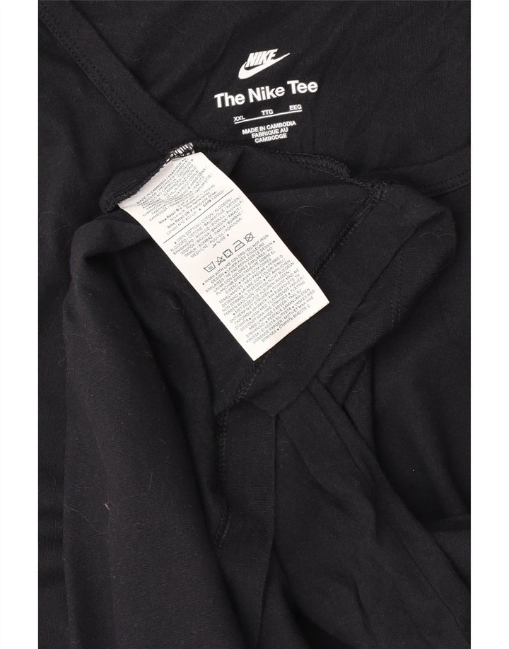 Vestă pentru bărbați Nike 2XL, bumbac negru
