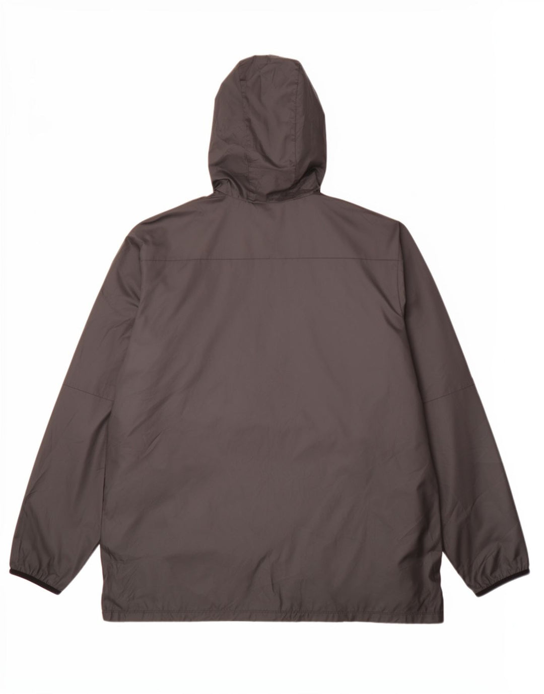 Jachetă de ploaie cu glugă grafică Nike pentru bărbați UK 42 XL poliester negru