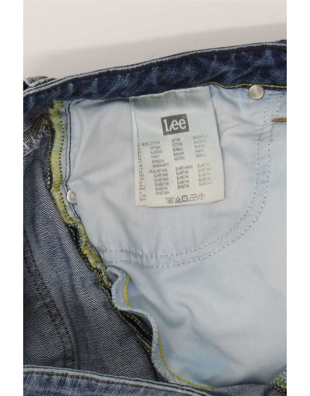 Blugi Lee Cameron Bootcut pentru femei W31 L31 bumbac albastru