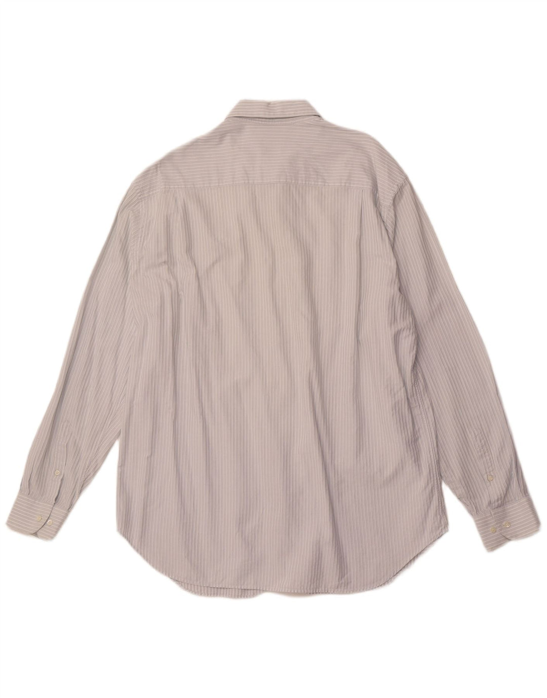 ARMANI COLLEZIONI Cămașă bărbați Mărimea 44 17 1/2 XL Bumbac cu dungi albastre