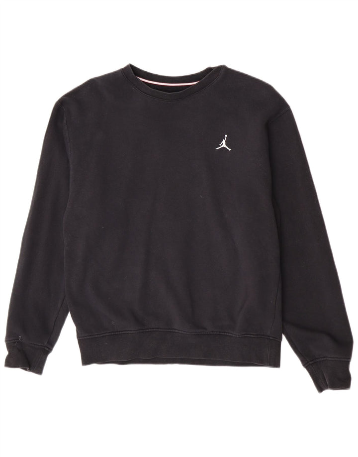 Hanorac pentru bărbați Jordan Jumper mic, negru, bumbac