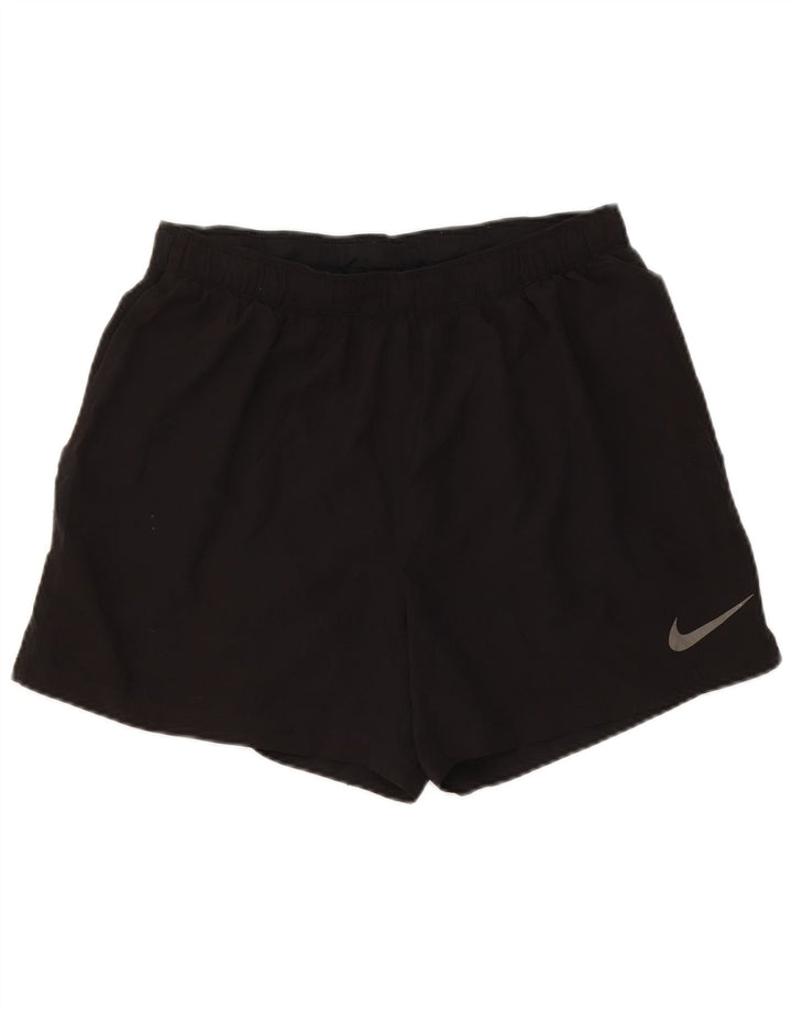 Pantaloni scurti sport Nike pentru femei UK 14, mari, negru, poliester