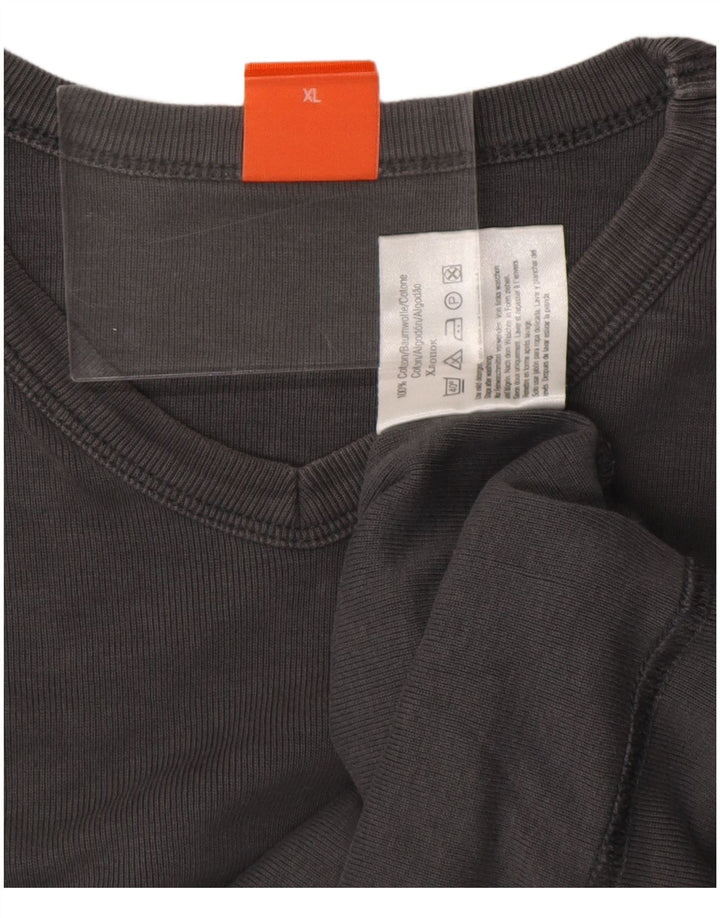 Tricou pentru bărbați HUGO BOSS Top XL bumbac gri