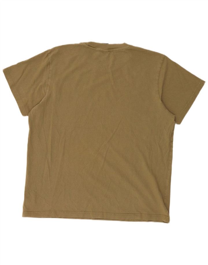 Tricou pentru bărbați G-Star Top mare din bumbac kaki