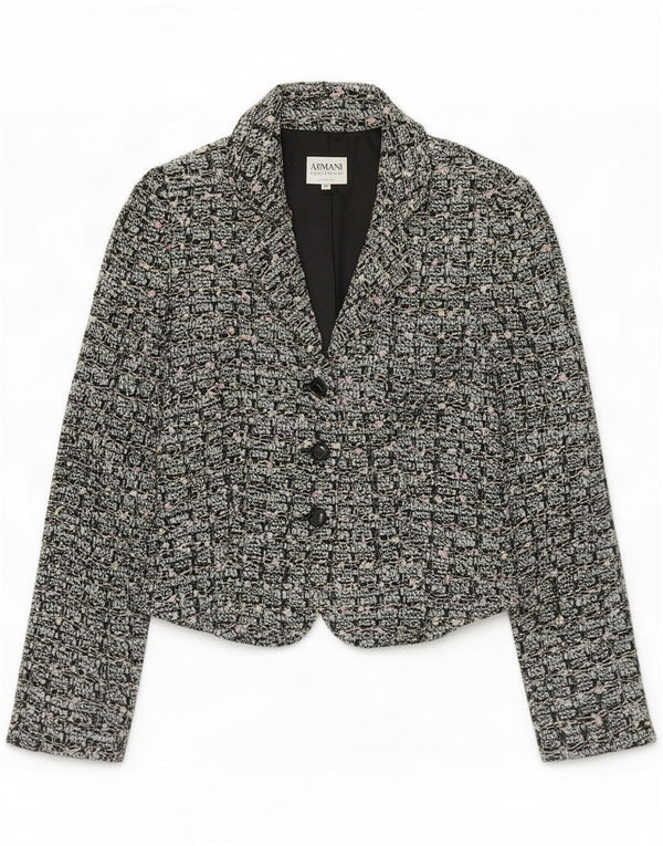 Jachetă Blazer pentru femei Armani Collezioni IT 44 Medium Multicolor Flecked