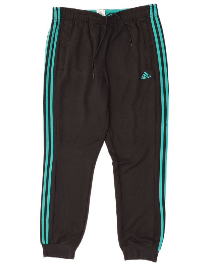 Pantaloni de trening Adidas Climalite pentru bărbați Pantaloni de jogging XL Poliester negru
