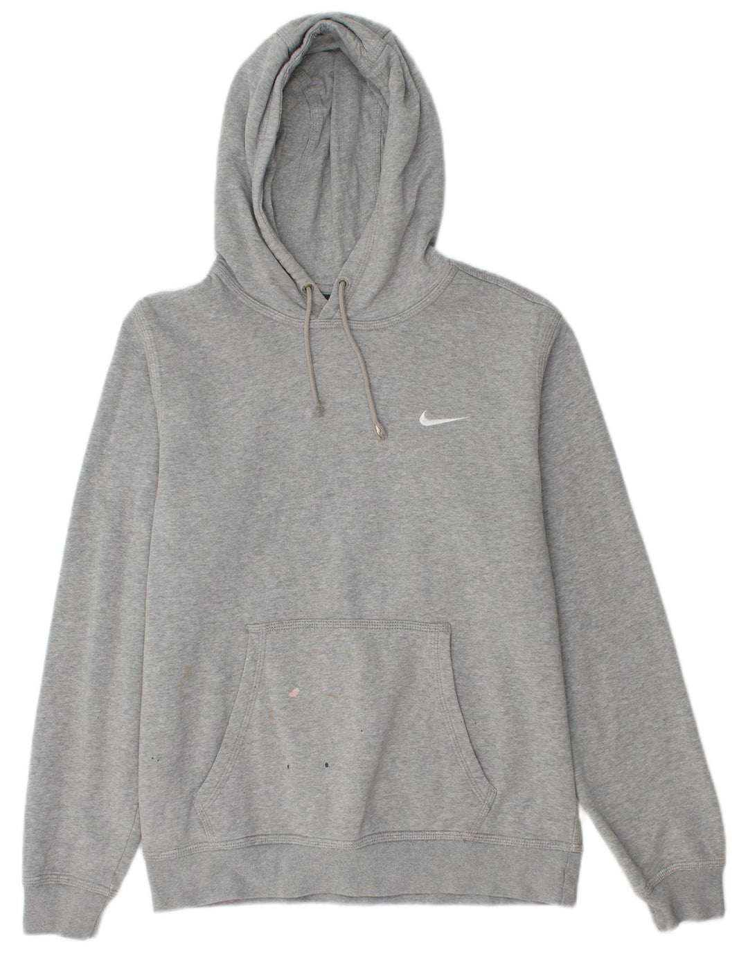 Pulover Nike pentru bărbați, bumbac cu pete, gri mediu