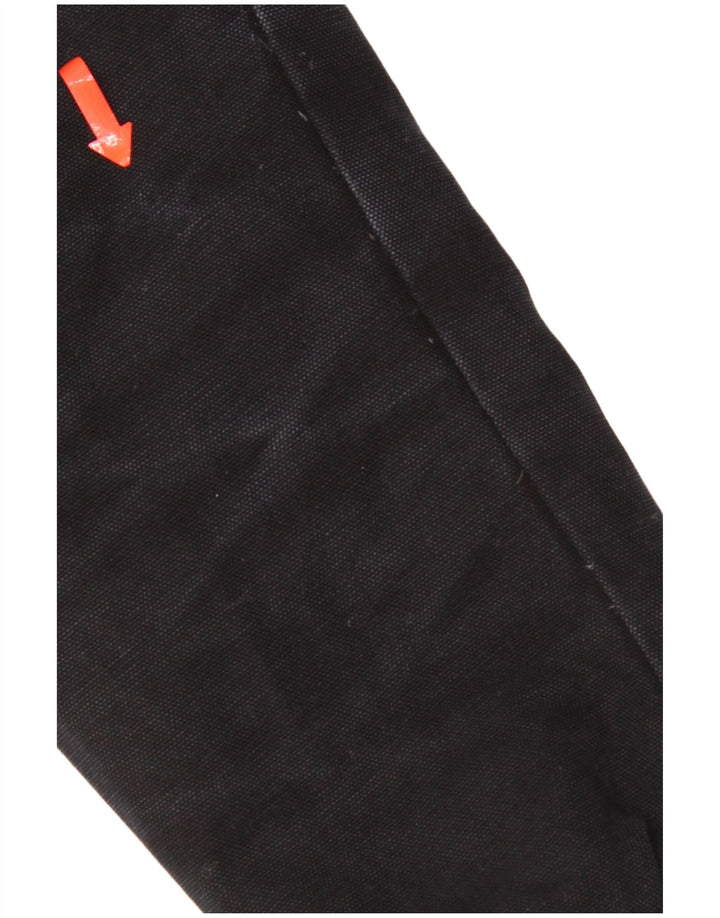 Jachetă căptușită cu glugă Richlu pentru femei UK 14 Medium Black